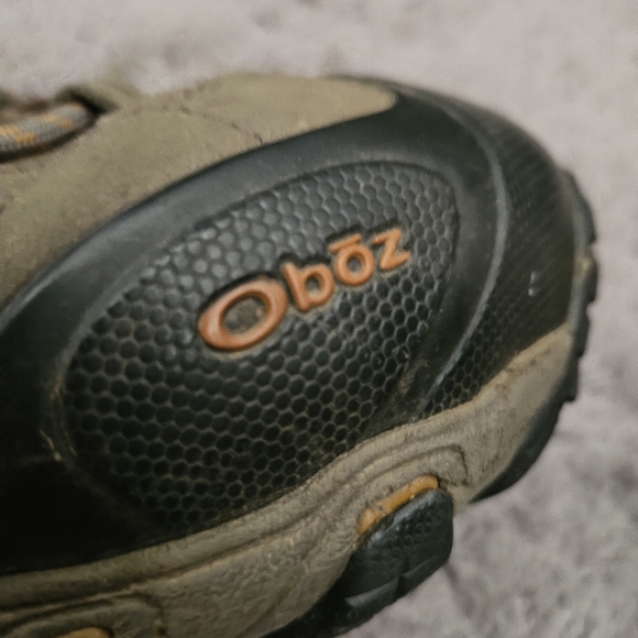 Men's Oboz Bridger Mid B-Dry Waterproof Hiking Boots - Picture 8 of 11